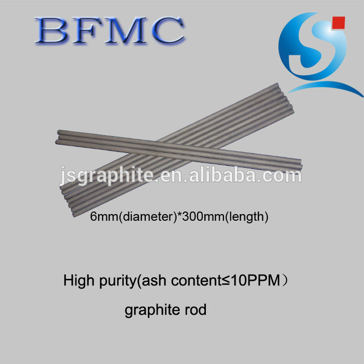 High purity Spectral analysis graphite rod